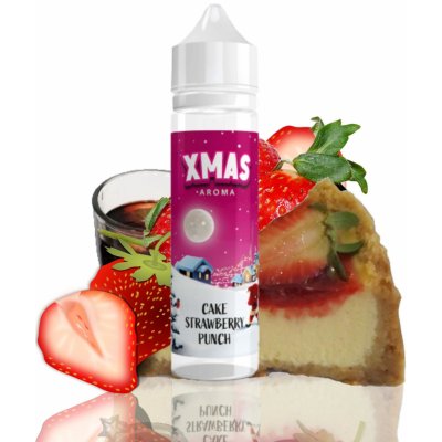 Xmas Cake Strawberry Punch Shake & Vape 10 ml – Zboží Mobilmania