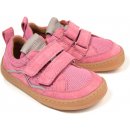 Froddo Barefoot textilní tenisky BF D-Velcro Fuxia+ růžové
