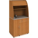 Kuchyňská linka OFFICE PRO s dřezem, baterií a lednicí KU 2 3 L – Zboží Dáma