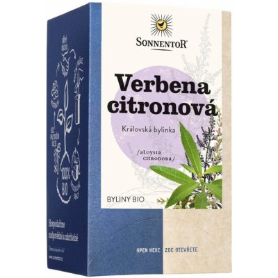 Sonnentor Verbena čaj bio porcovaný dvoukomorový 27 g – Zbozi.Blesk.cz