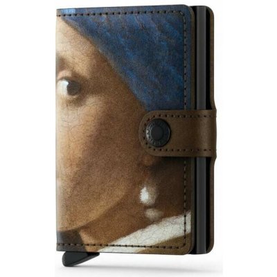 Secrid Peněženka Miniwallet "Art Series" Johannes Vermeer - Girl With a Pearl Earring 1665 – Sleviste.cz