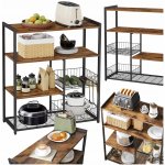 VASAGLE Kuchyňský regál industriální 80 x 95 x 35 cm – Hledejceny.cz