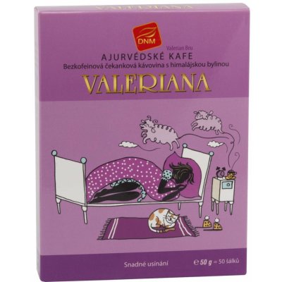 DNM Ájurvédské kafe Valeriana 50 g – Zboží Dáma