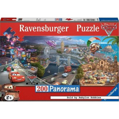 Ravensburger Auta: Kolem světa 200 dílků – Zbozi.Blesk.cz