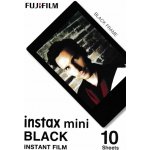 Fujifilm Instax Mini Film 10 Black – Zboží Mobilmania