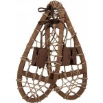 Clayre & Eef Hnědá antik dekorace sněžnice Snowshoes Vintage - 20*6*35 cm – Hledejceny.cz
