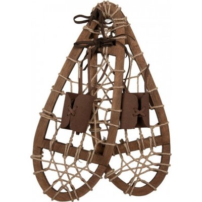 Clayre & Eef Hnědá antik dekorace sněžnice Snowshoes Vintage - 20*6*35 cm – Hledejceny.cz