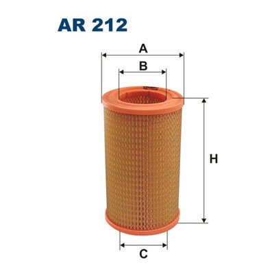 FILTRON Vzduchový filtr AR212 – Zboží Mobilmania