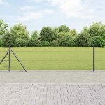 ŠESTIHRANNÝ PLOT ŠEDÝ 0,5X100M OCEL PLOTOVÉ SLOUPKY KS Ø32MM 70 – Hledejceny.cz