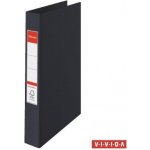 Esselte Standard Vivida kroužkový pořadač 4 kroužky A4 4,2 cm černý – Sleviste.cz