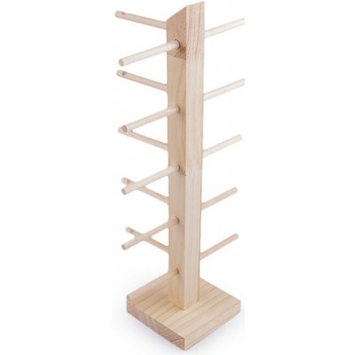 Dřevěný stojan na náramky / brýle 37 cm - přírodní sv. – Zboží Mobilmania