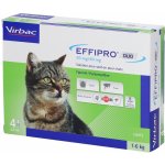 Effipro DUO Spot-on Cat 1-6 kg 50 / 60 mg 4 x 0,5 ml – Zbozi.Blesk.cz