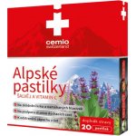 Cemio Alpské pastilky šalvěj a vitamin C pastilky 20 pastilek – Hledejceny.cz