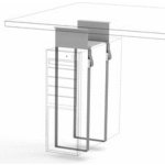 Hobis Závěsný nosič PC BELT, kov, 17 x 10 x 28 cm – Zboží Dáma