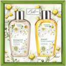Bohemia Gifts Heřmánek krémový sprchový gel 250 ml + jemný šampon na vlasy 250 ml, kosmetická sada pro ženy