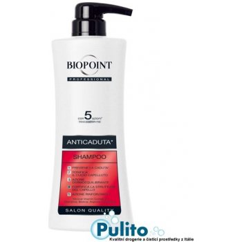 Biopoint Shampoo Anticaduta profesionální šampon proti vypadávání vlasů 400 ml