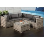 Goleto Zahradní polyratanová sestava Nassau béžově šedá (smíšená) – Hledejceny.cz