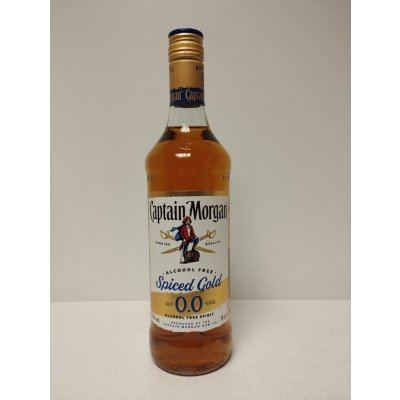 Captain Morgan Spiced Alcohol Free 0% 0.7 l (holá láhev) – Zboží Dáma