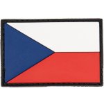Plastové 3D patche 3D gumová nášivka VLAJKA ČR Barevná – Zboží Mobilmania