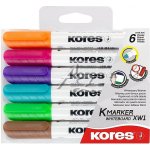 Kores K-Marker 6 barev 20803 – Zboží Živě