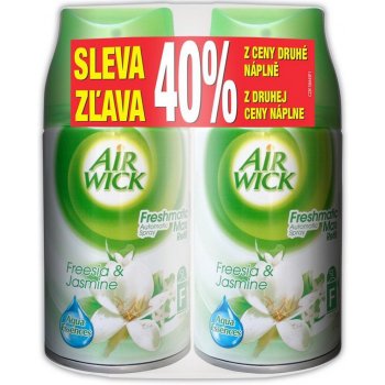 Air Wick Freshmatic Max náhradní náplň bílé květy 2 x 250 ml