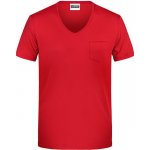 James Nicholson pánské triko JN8004 Red – Zboží Mobilmania