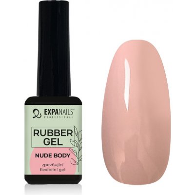 Expa nails expanails uv led gel rubber base nude body 11 ml – Hledejceny.cz