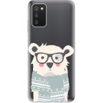Pouzdro iSaprio - Bear with Scarf - Samsung Galaxy A03s – Hledejceny.cz