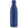 Termosky Chilly's termoláhev Matte Blue tmavě modrá 750 ml