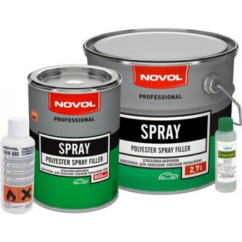 NOVOL SPRAY stříkací tmel 0,8 l