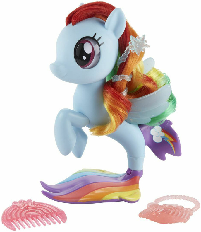 Hasbro My Little Pony Mořský poník s módními doplňky Rainbow Dash od 270 Kč  - Heureka.cz