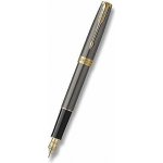 Parker Sonnet Core Grey GT plnicí pero dárková sada s koženým pouzdrem 1502/5193680 – Sleviste.cz
