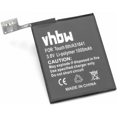 VHBW Baterie pro Apple iPod Touch 6G / 7G, 1000 mAh - neoriginální – Hledejceny.cz