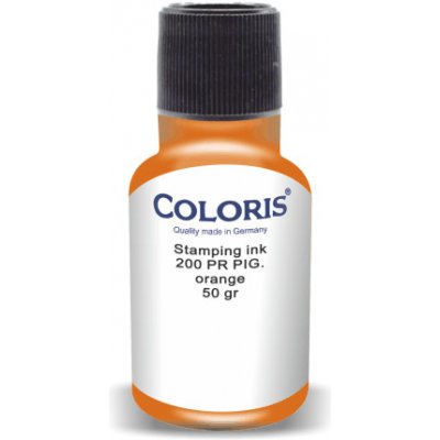 Coloris Razítková barva 200 PR P oranžová 250 g