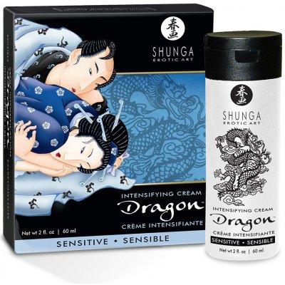 Shunga Dragon Cream Sensitive 60ml – Zboží Mobilmania