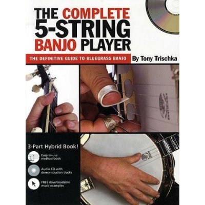 Tony Trischka The Complete 5-String Banjo Player tabulatury, noty, akordy, banjo + audio – Zbozi.Blesk.cz