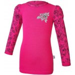 Little Angel DITA Tričko dívčí smyk DR TISK Outlast® Růžová – Zboží Dáma