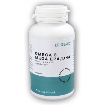 Epigemic Omega 3 mega EPA / DHA 60 kapslí