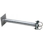 Konzola na stožár průměr 35 - 60mm, 50cm od zdi se základnou 150x150mm – Hledejceny.cz