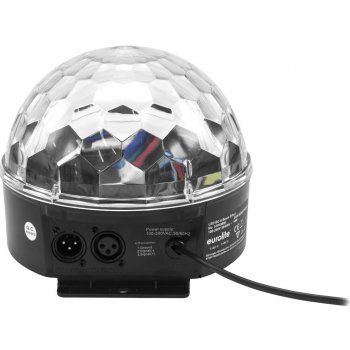 Eurolite LED Half Ball 6x 1W RGBAW DMX, paprskový efekt