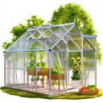 Gardebruk® Hliníkový skleník 250×190×195 cm – Zboží Dáma
