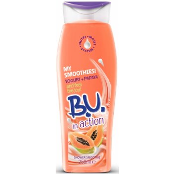 B.U. In Action Yogurt + Papaya sprchový gel 250 ml