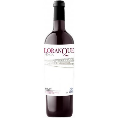 Finca Loranque Merlot suché červené 2016 14,8% 0,75 l (holá láhev) – Zboží Mobilmania