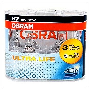 Osram Ultra Life 64210ULT-HCB H7 PX26d 12V 55W od 184 Kč - Heureka.cz