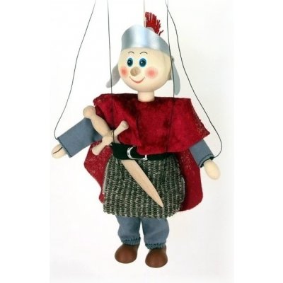 Mašek umělecká výroba loutka RYTÍŘ 20 cm – Zboží Dáma