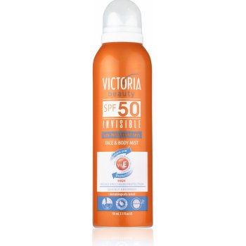 Victoria Beauty ochranný pleťový a tělový sprej SPF50 s vitamínem E 150 ml