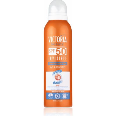 Victoria Beauty ochranný pleťový a tělový sprej SPF50 s vitamínem E 150 ml