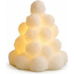 SIRIUS LED svíčky z pravého vosku na baterie sněhové koule, 8 × 10 cm bílá, sada 2 ks, CR2032 – Hledejceny.cz