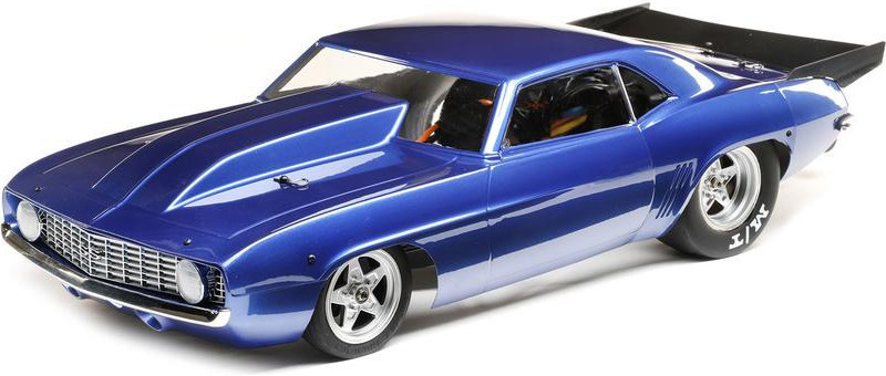 Losi 22S Dragster 1969 Camaro RTR modré 1:10