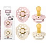 Bibs Boheme přírodní kaučuk 2ks ivory blossom – Zboží Dáma